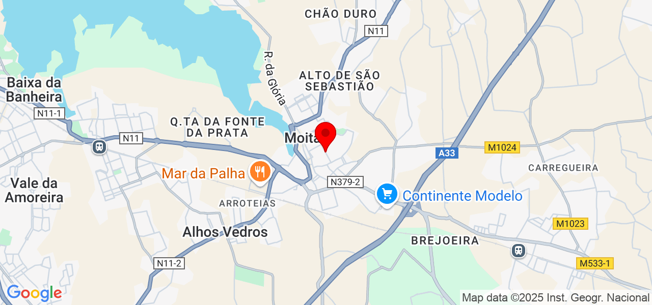 Kenó Montagens de Moveis - Setúbal - Moita - Mapa