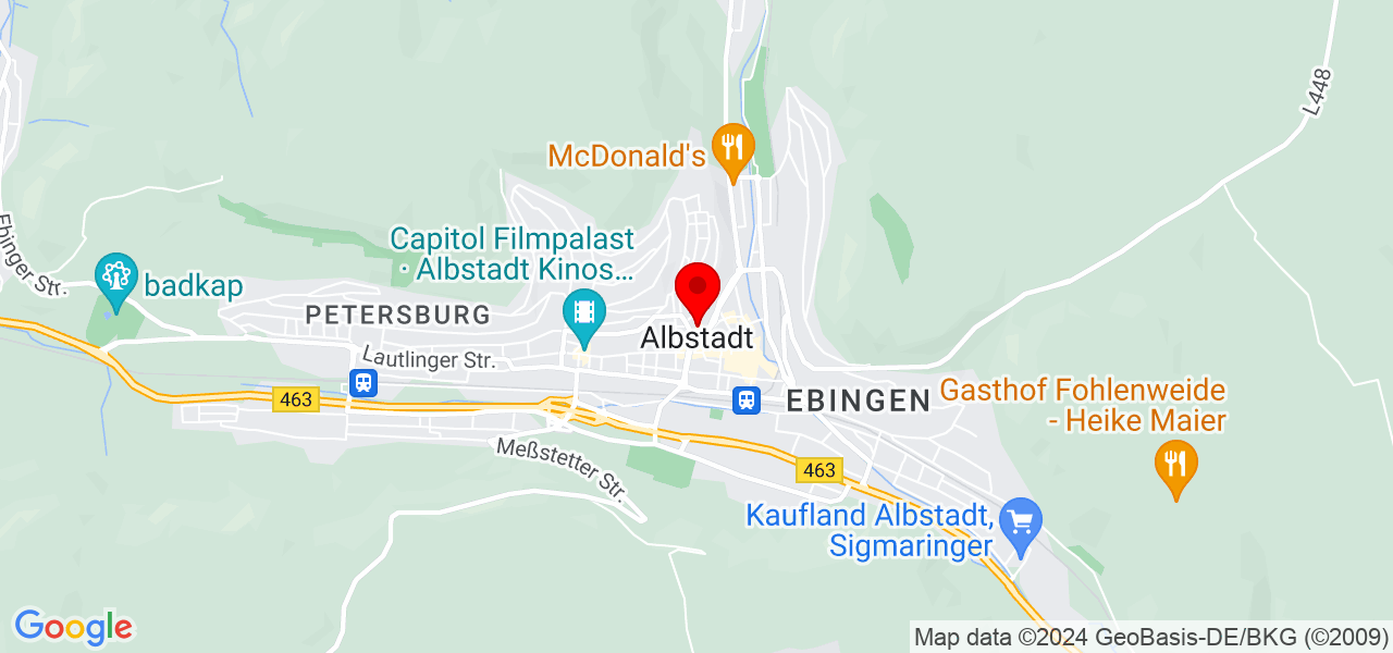 Florin Zlatar Fotografie - Baden-Württemberg - Zollernalbkreis - Karte