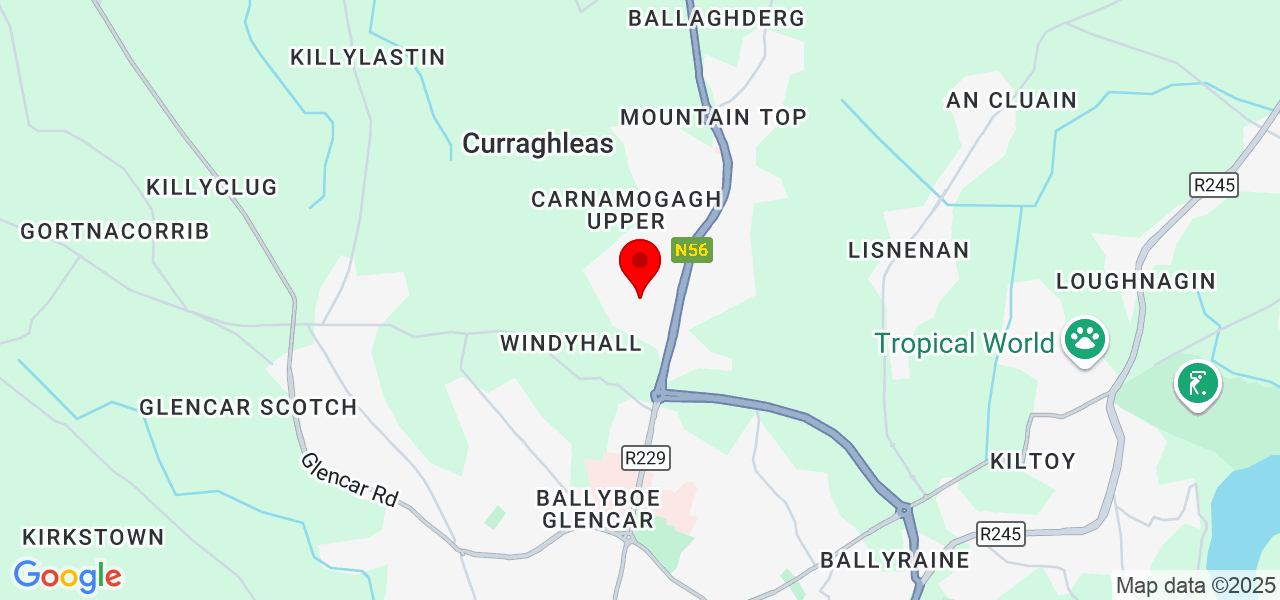 Miriam Miranda - Ulster - Donegal - Karte