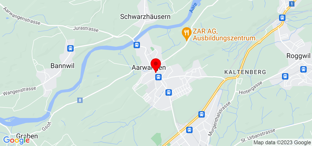  - Bern - Aarwangen - Karte