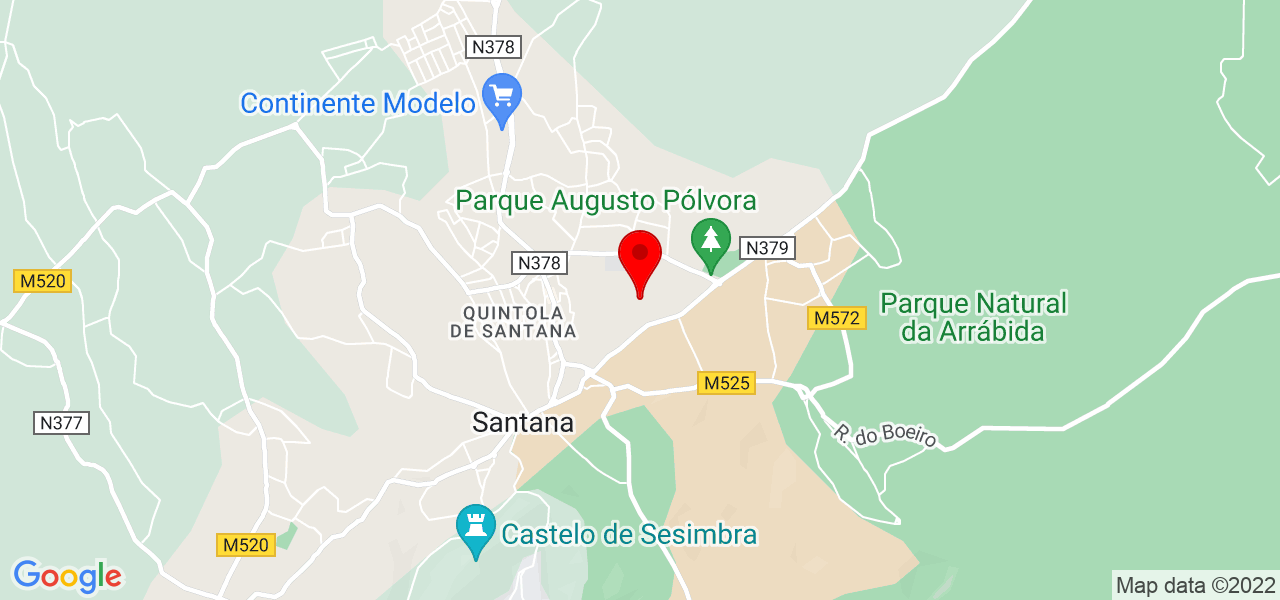 Agata Franco - Setúbal - Sesimbra - Mapa