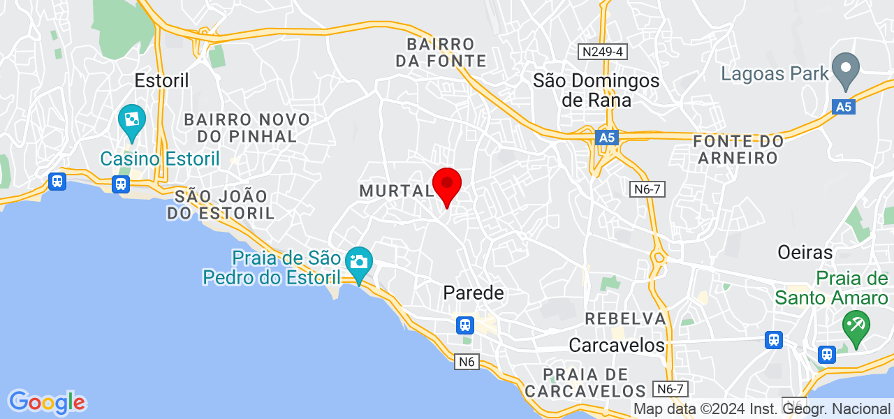 Felipe - Lisboa - Cascais - Map