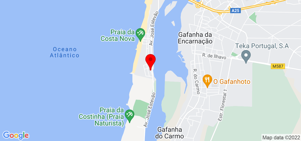 Carlota - Aveiro - Ílhavo - Mapa