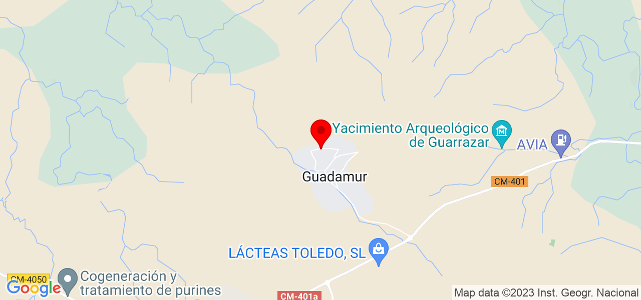 Clara D&iacute;az Alonso - Castilla-La Mancha - Guadamur - Mapa