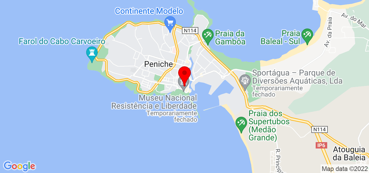 Jenaro idiarte - Leiria - Peniche - Map