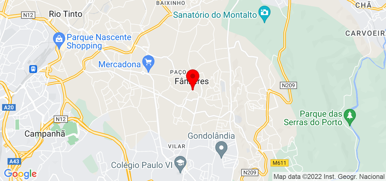 Ruza Automation - Porto - Gondomar - Karte
