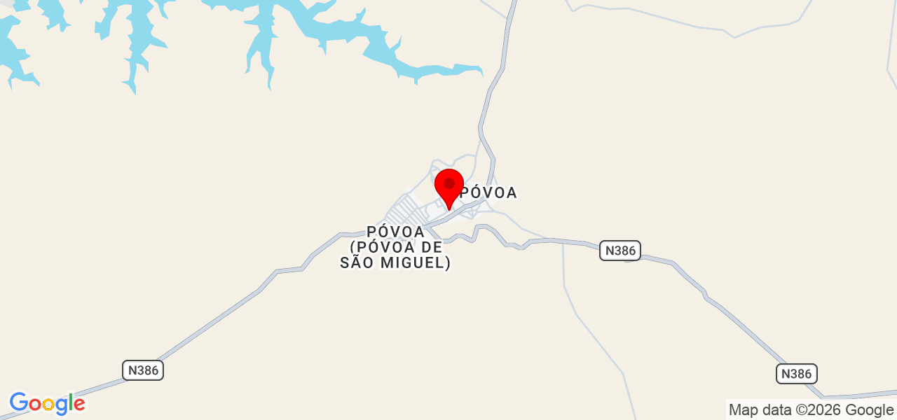 Paulino - Beja - Moura - Mapa