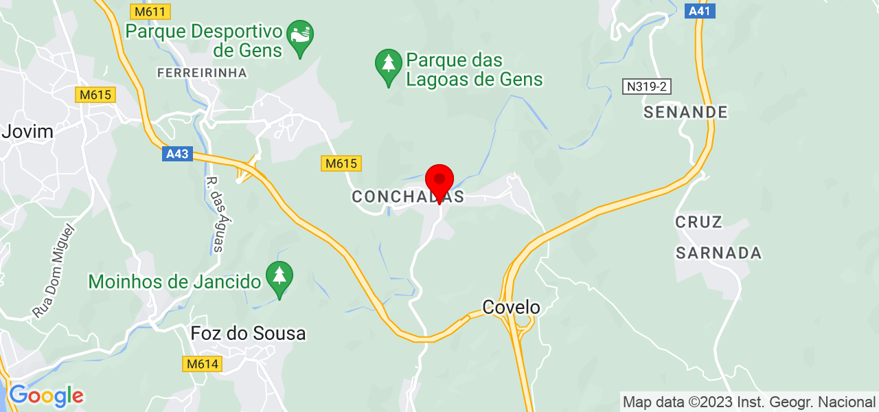 COM.UNICA - Imagem.Palavra.Presen&ccedil;a - Porto - Gondomar - Mapa