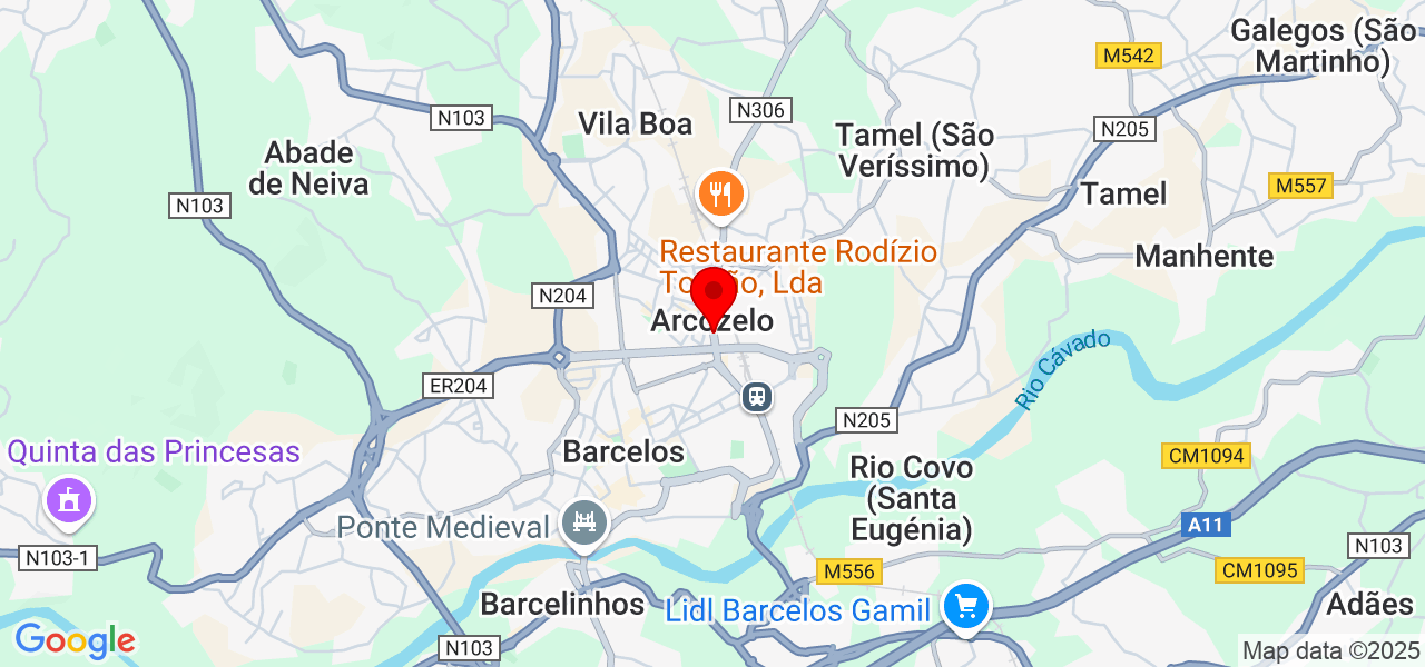 Clima e Elétrica ass. Técnica e refrigeração - Braga - Barcelos - Map