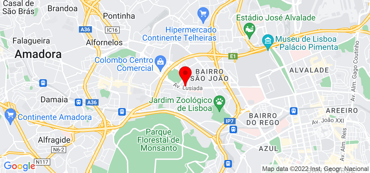 Marcelo Lopes - Lisboa - Lisboa - Mapa