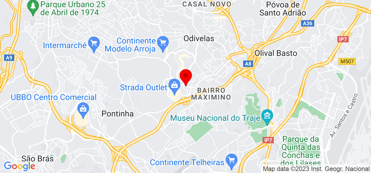 Rafael - Lisboa - Odivelas - Mapa