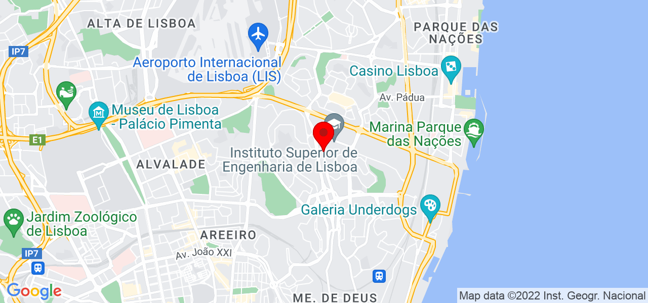 Gabriel Primera - Lisboa - Lisboa - Mapa