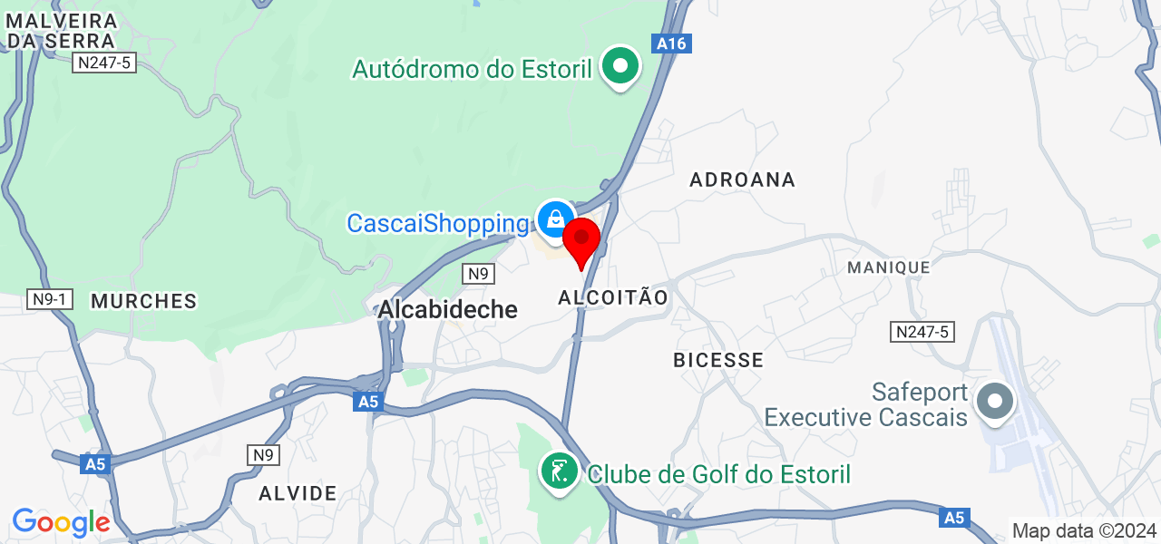 Bárbara Rocha - Lisboa - Cascais - Mapa