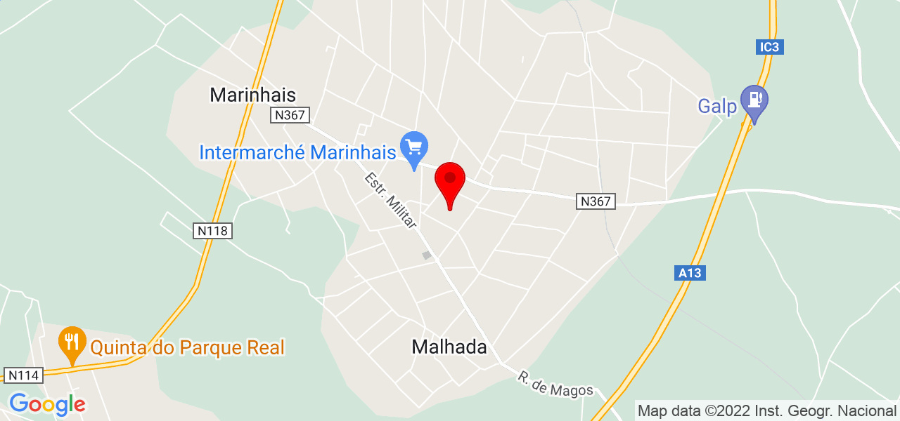 Ana_Nascimento - Santarém - Salvaterra de Magos - Map