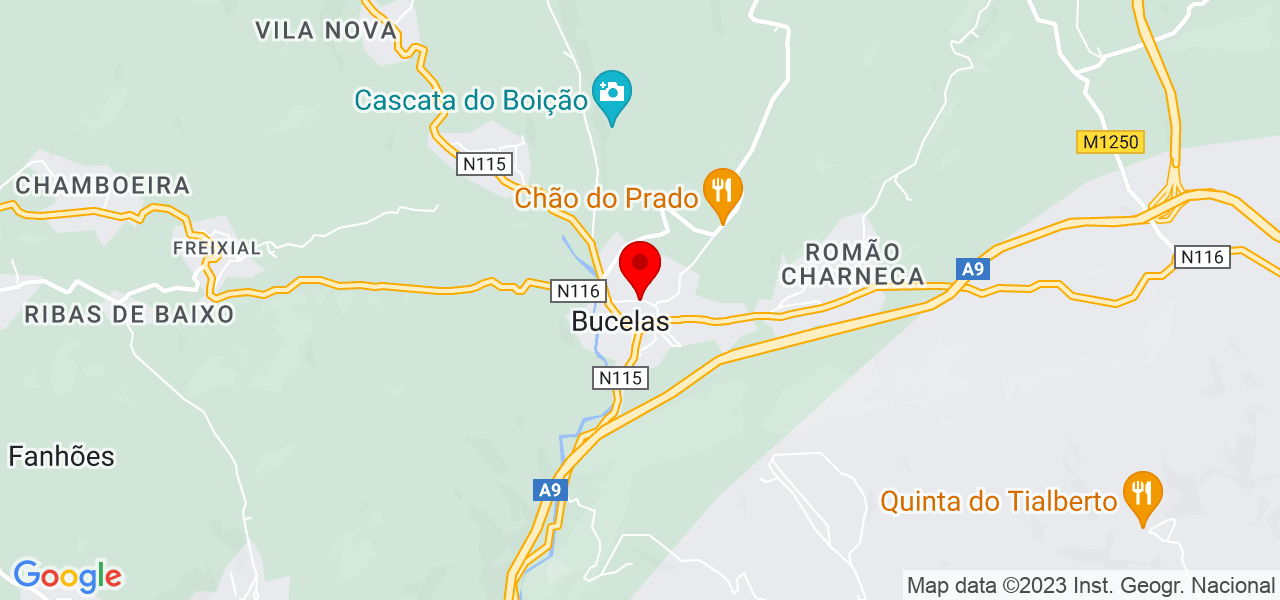 Cirlei - Lisboa - Loures - Mapa