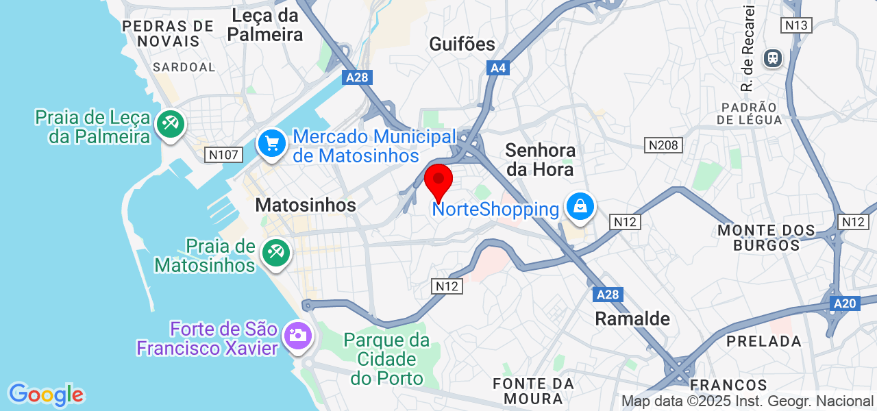 Best clean - Porto - Matosinhos - Mapa