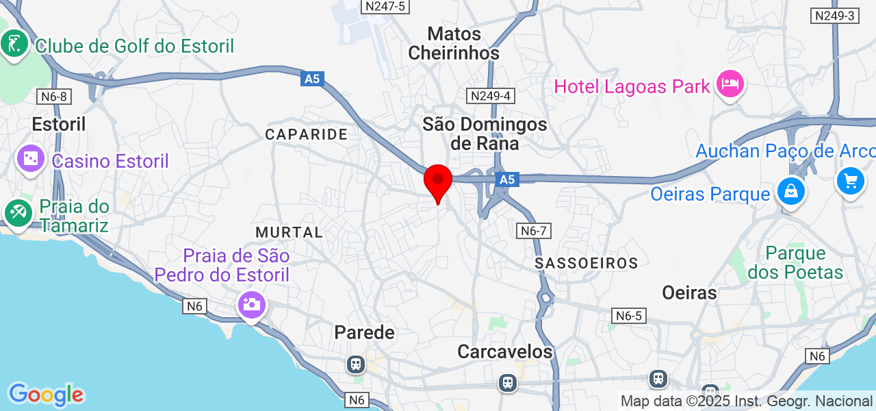 Sónia - Lisboa - Cascais - Mapa
