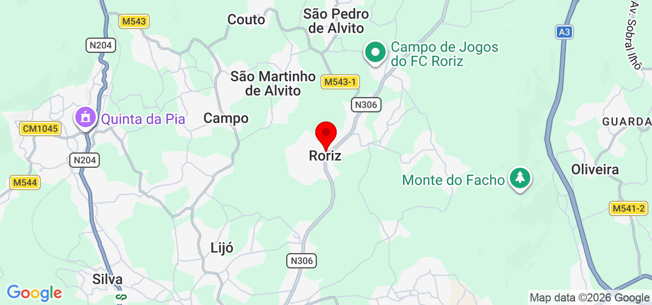 ORTIZ RENGIFO LDA - Braga - Barcelos - Mapa