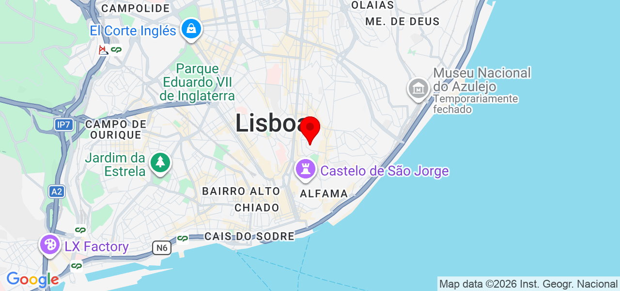 Davis santos - Lisboa - Lisboa - Karte