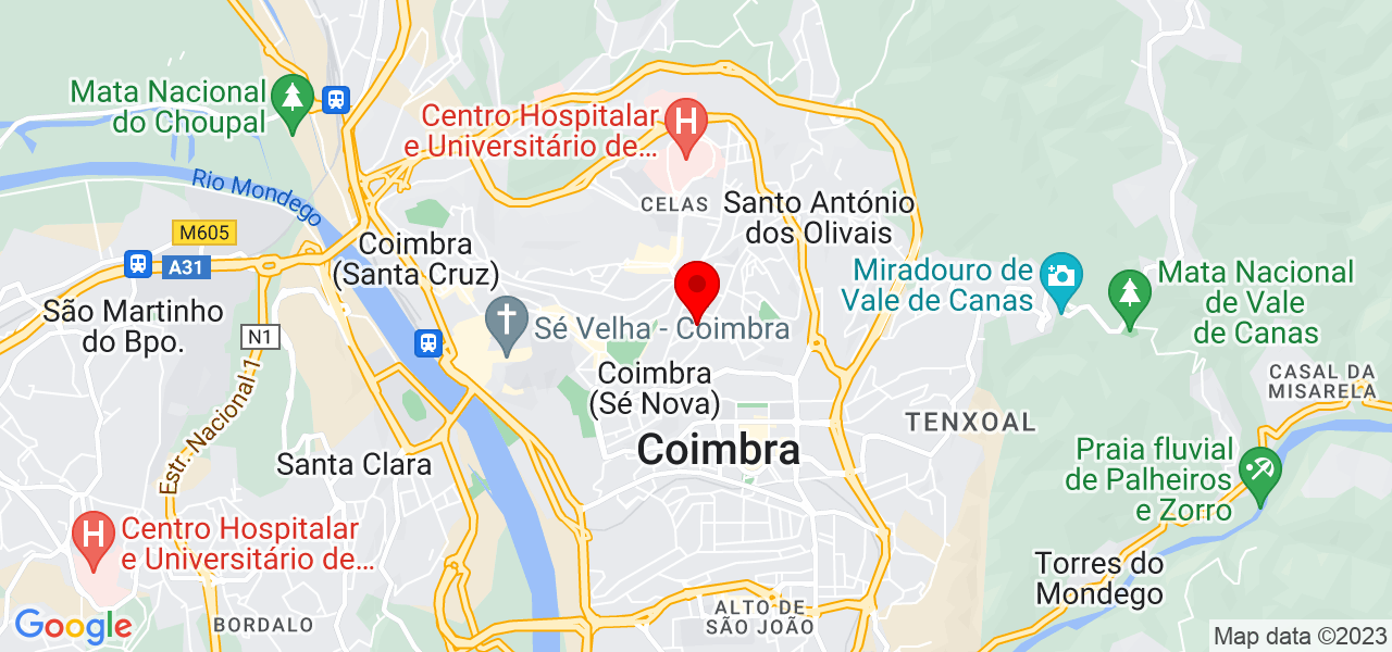 Edmilson Rodrigues - Coimbra - Coimbra - Mapa