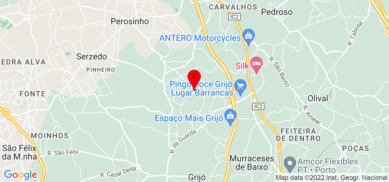 Tiago Picheleiro - Porto - Vila Nova de Gaia - Mapa