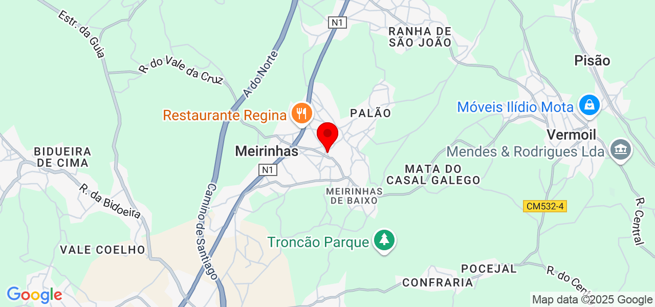 MD montagens - Leiria - Pombal - Map