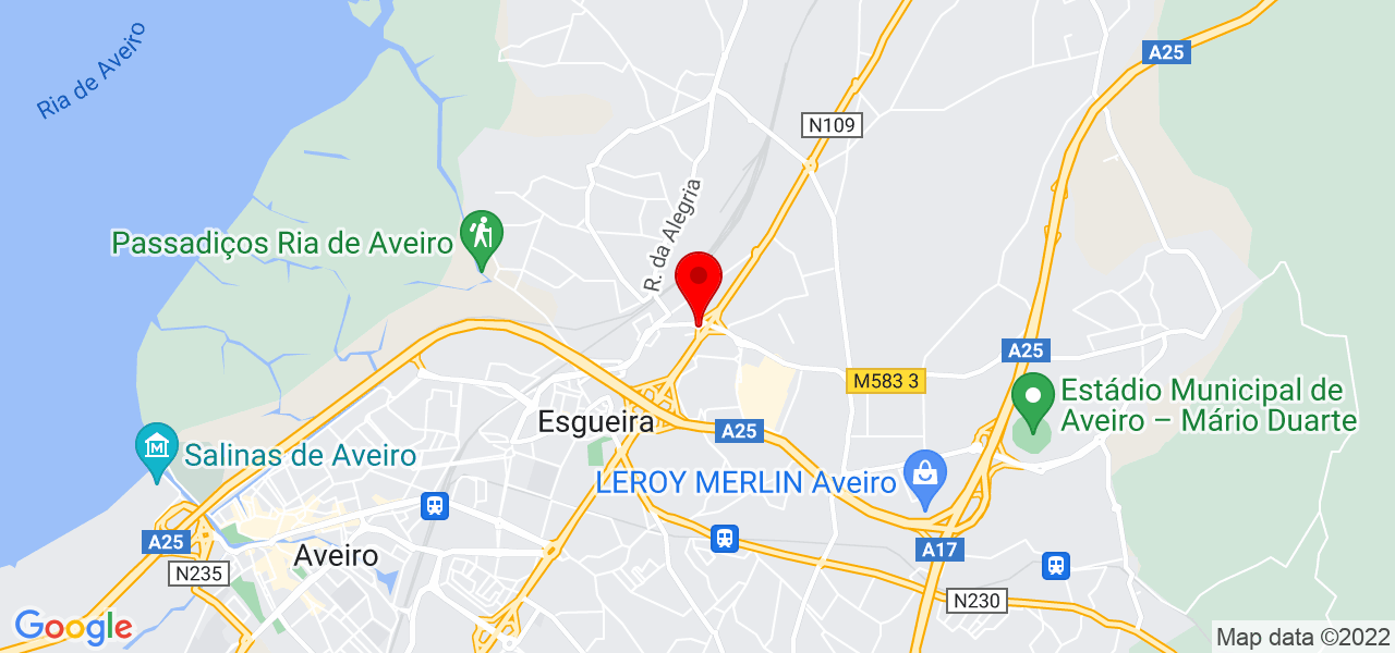 Fala sem Fronteiras - Aveiro - Aveiro - Map