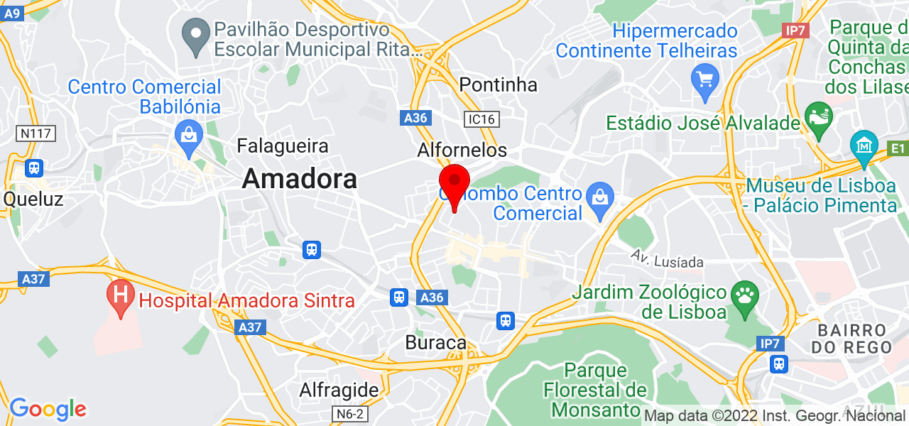Rafaella Gatt&aacute;s - Lisboa - Lisboa - Mapa