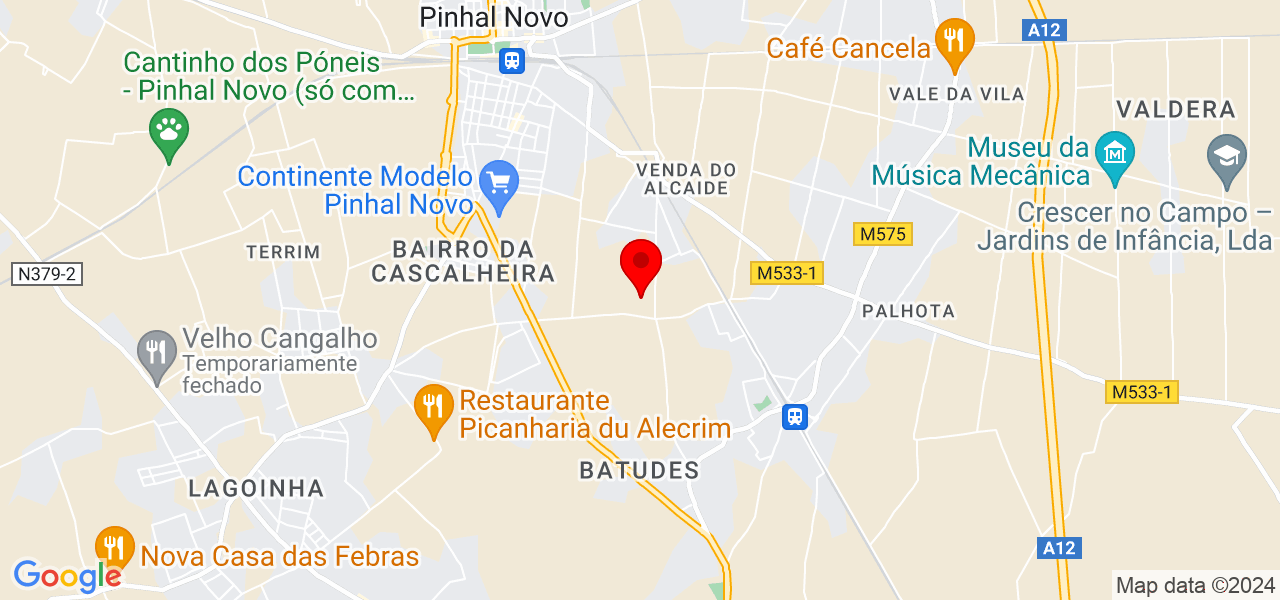 CS Oficinas - Setúbal - Palmela - Mapa