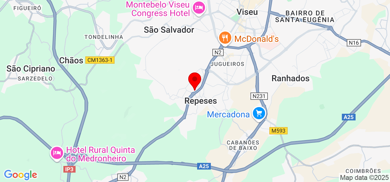 Mecânico automóveis multimarcas - Viseu - Viseu - Map