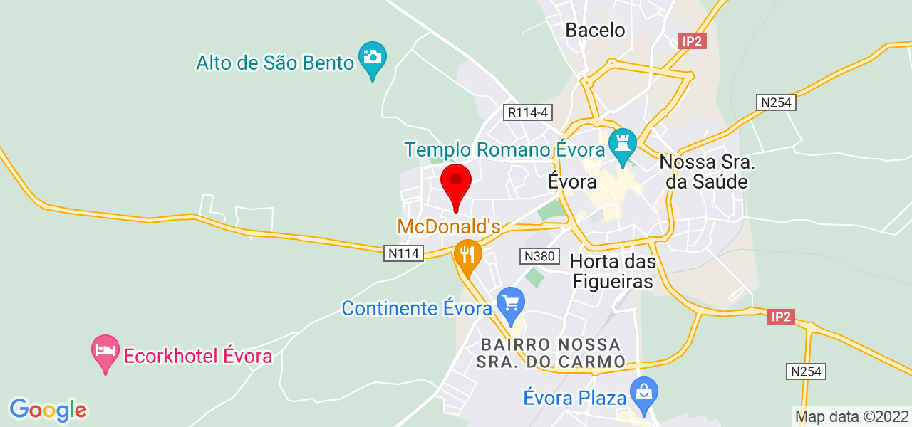 Margarida - Évora - Évora - Mapa