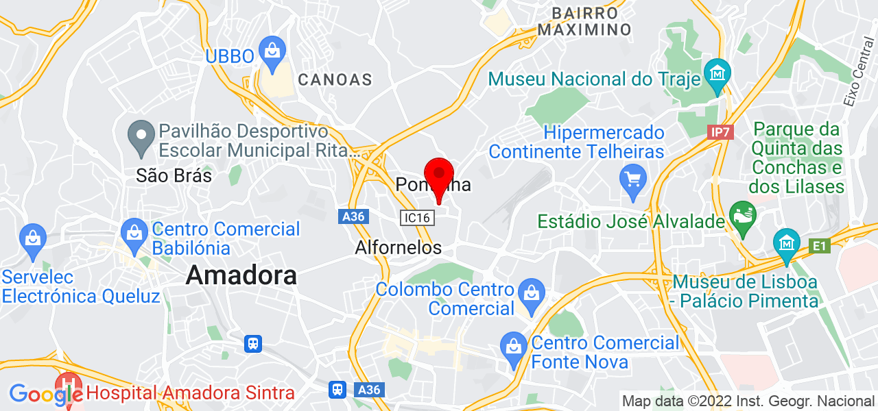 Alessandro - Lisboa - Odivelas - Karte