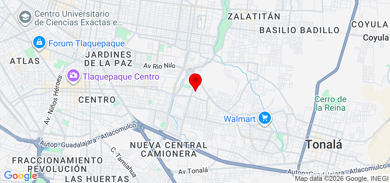Ludwig - Jalisco - Tonalá - Mapa