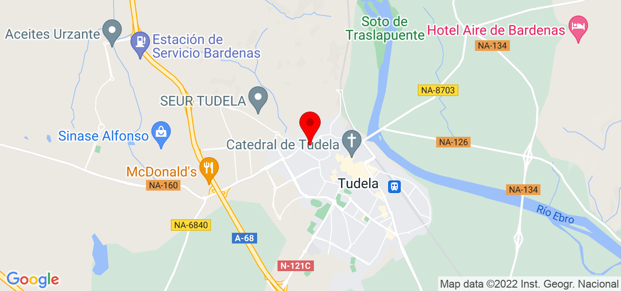 Patricia - Comunidad Foral de Navarra - Tudela - Mapa