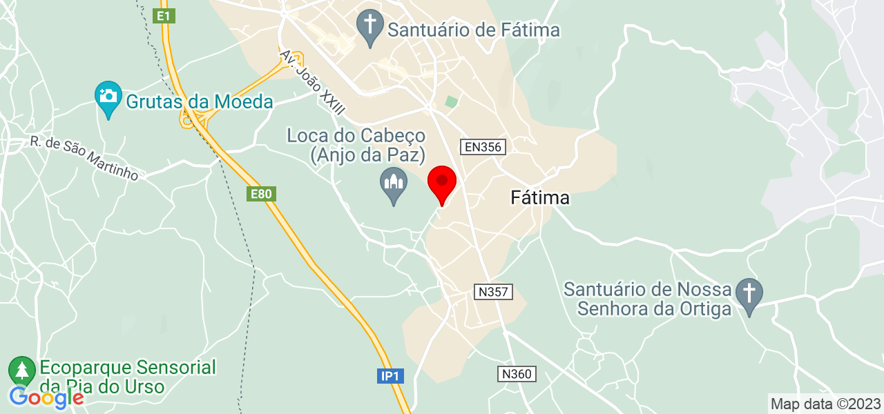Alves Decor pladur - Santarém - Ourém - Mapa