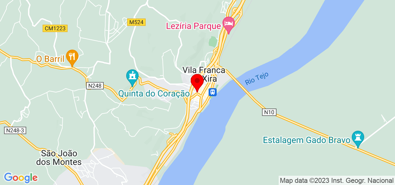 Marcelo - Lisboa - Vila Franca de Xira - Mapa