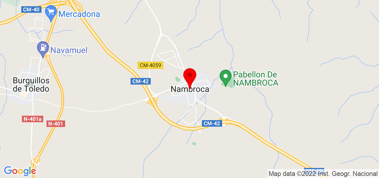 Maria - Castilla-La Mancha - Nambroca - Mapa