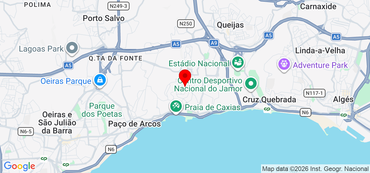 DJ Arny - Lisboa - Oeiras - Mapa