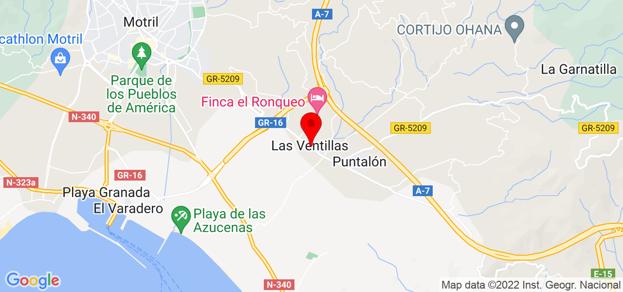 ANA CASTILLO FOTOGRAFA - Andalucía - Motril - Mapa