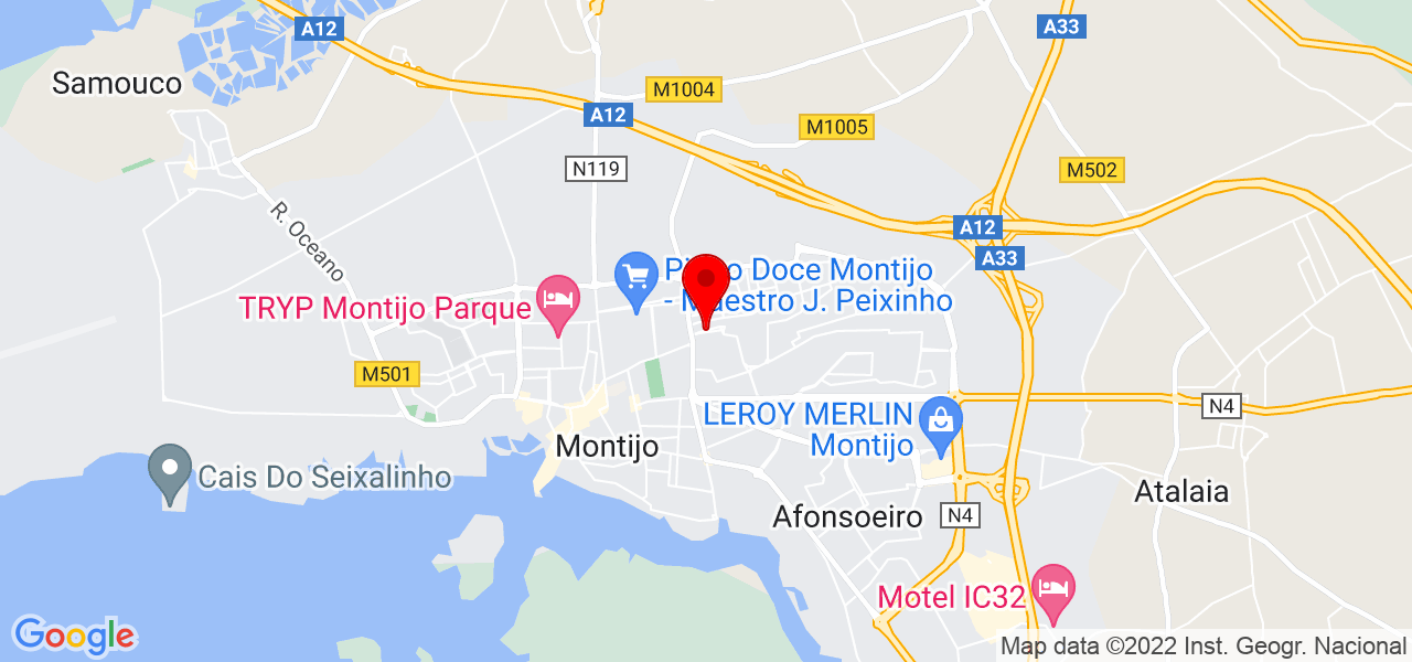 GM FOTOGRAFIAS - Setúbal - Montijo - Mapa