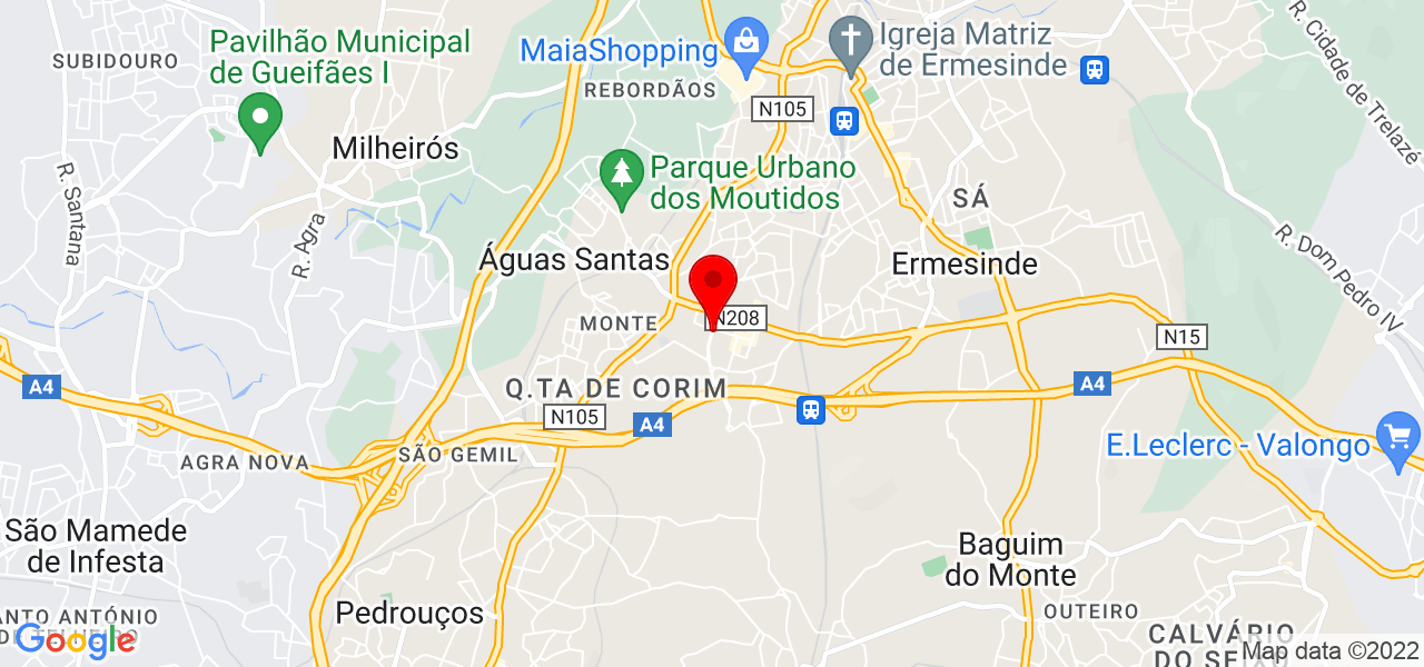 Revest Holy - Porto - Maia - Mapa