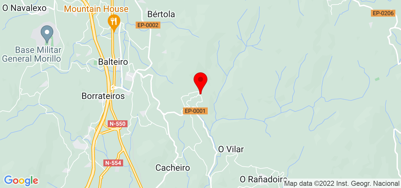 Loana reyes - Galicia - Pontevedra - Mapa