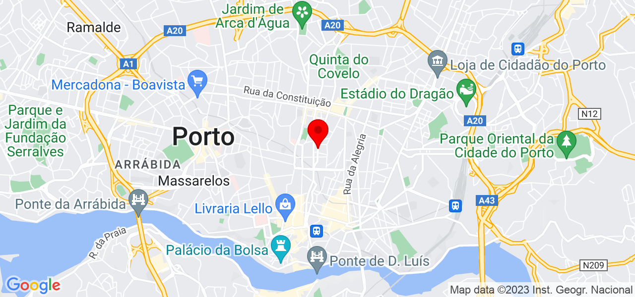 Isabel Pereira - Porto - Porto - Mapa