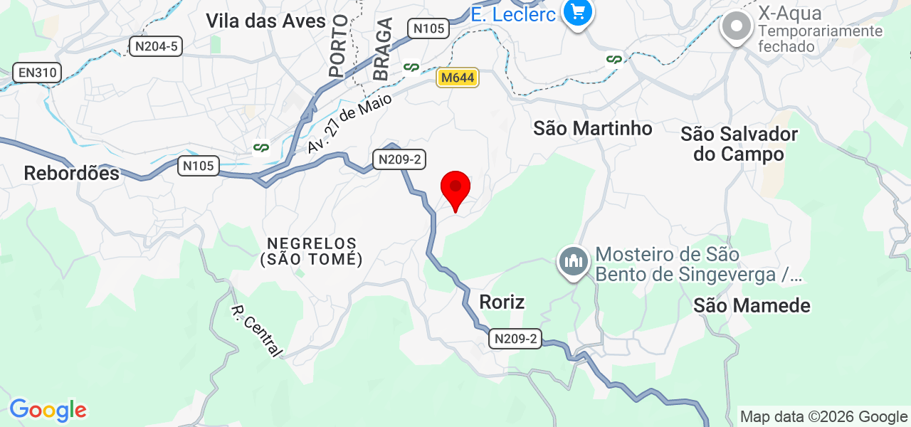 3D models - Porto - Santo Tirso - Mapa