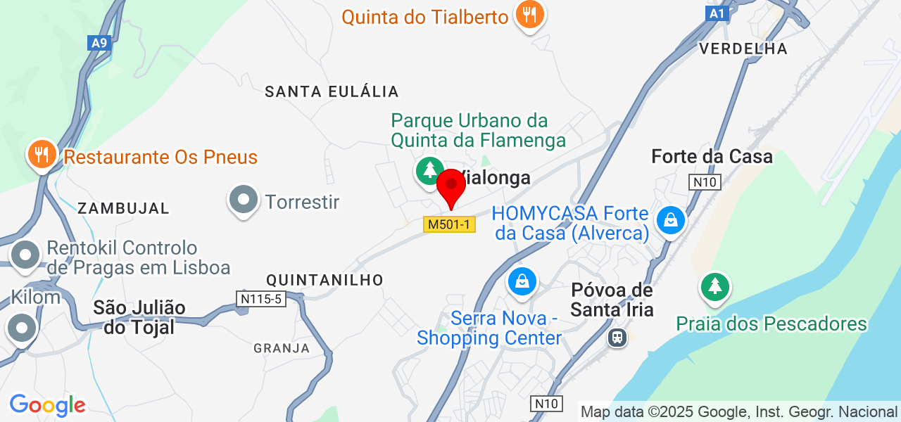 Renan Castro - Lisboa - Vila Franca de Xira - Map