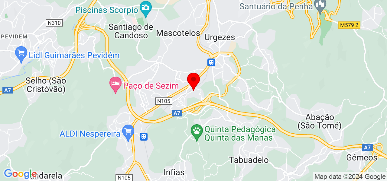 Hugo Carvalho - Coach - Braga - Guimarães - Mapa
