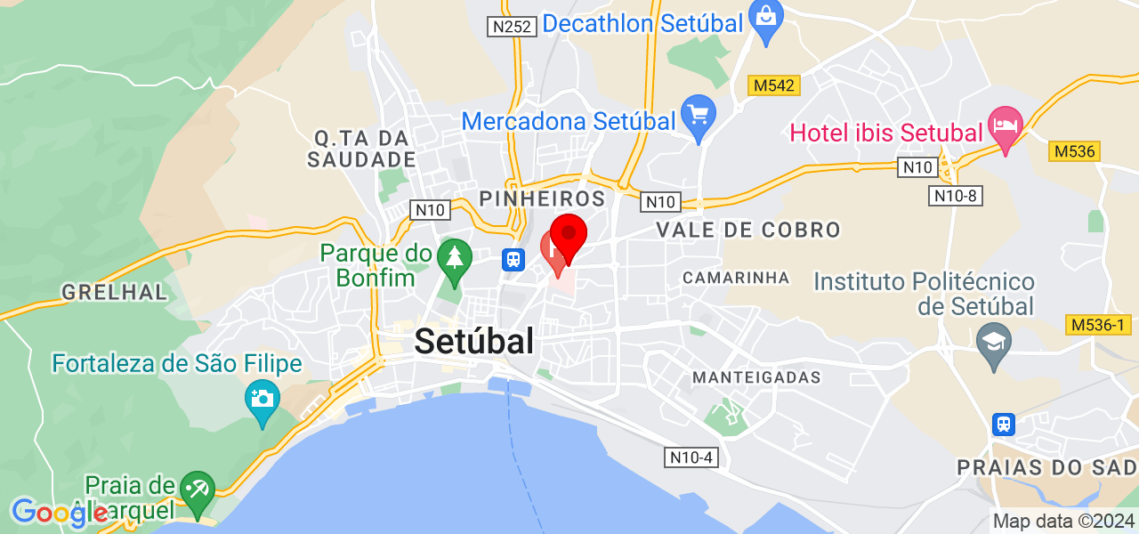 Top CLEAN - Setúbal - Setúbal - Mapa