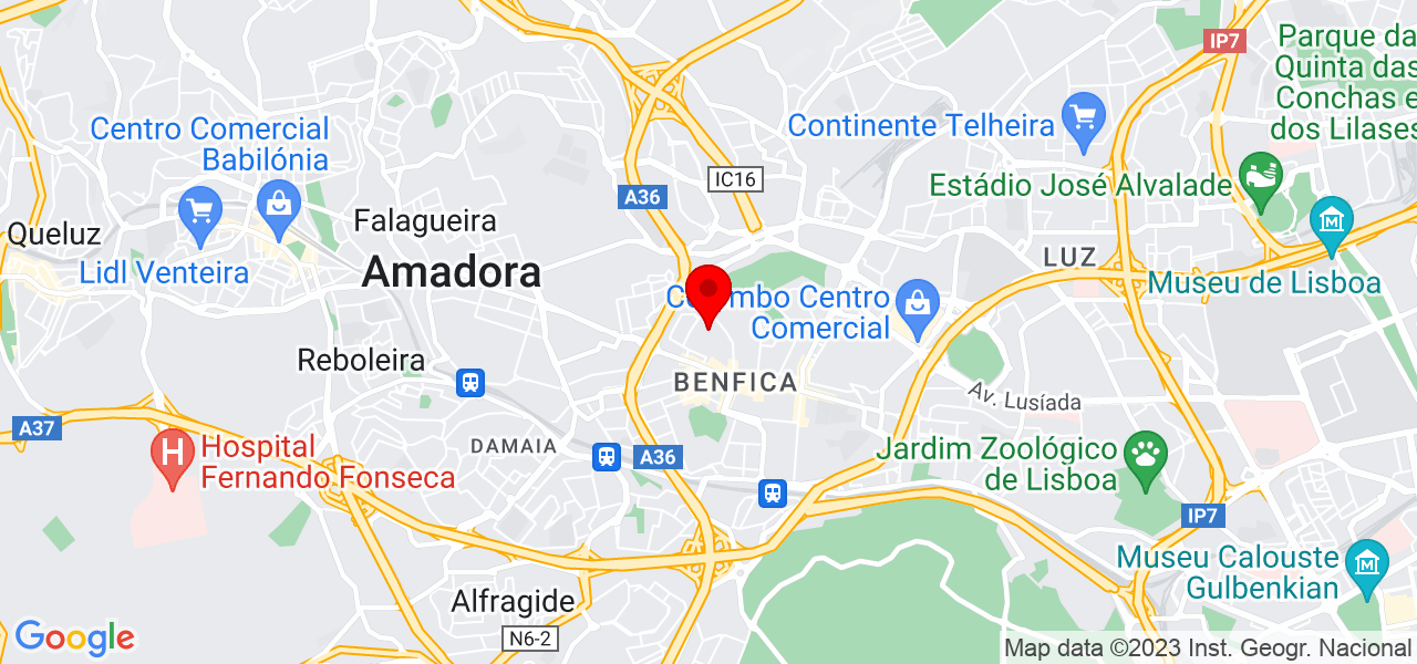 Maria Machado - Lisboa - Lisboa - Mapa