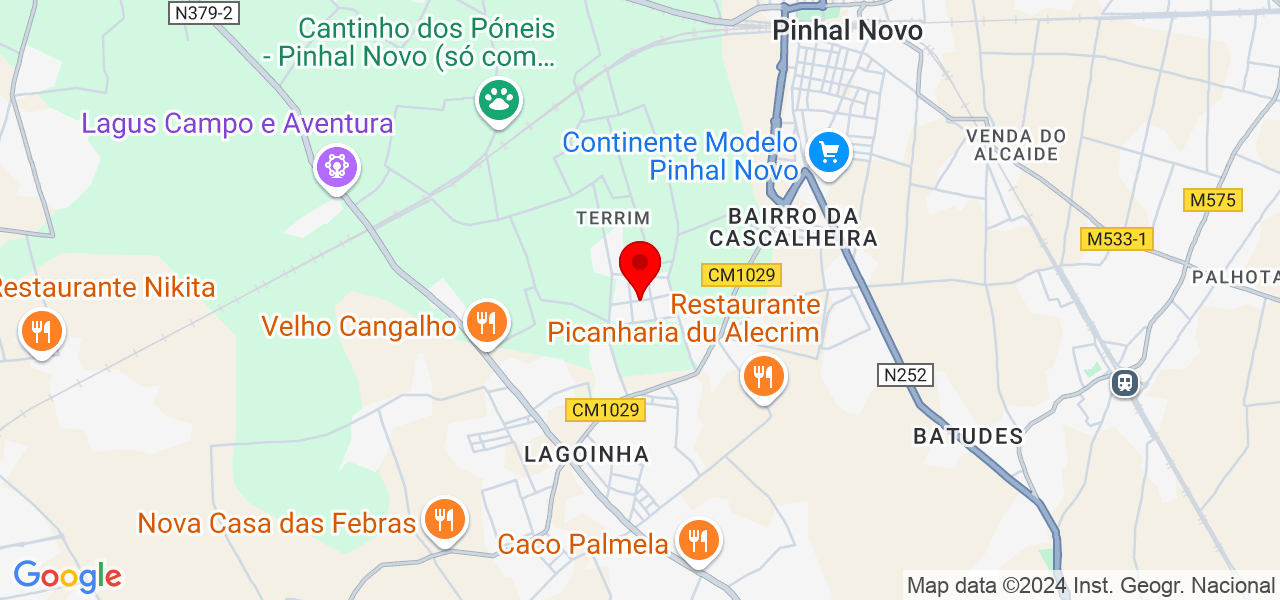 Jardinagem da Alegria - Setúbal - Palmela - Map