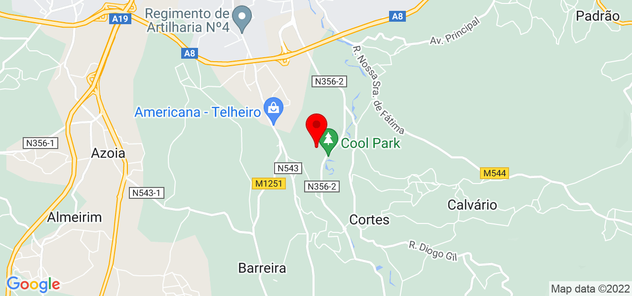 Salom&eacute; Ventura Oliveira - Leiria - Leiria - Mapa